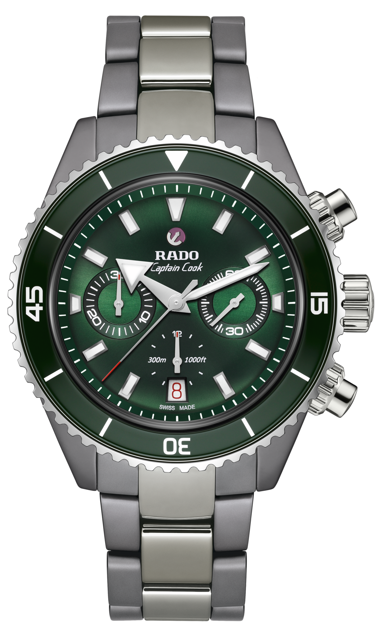 Captain Cook High-Tech Ceramic Automatic Chronograph
