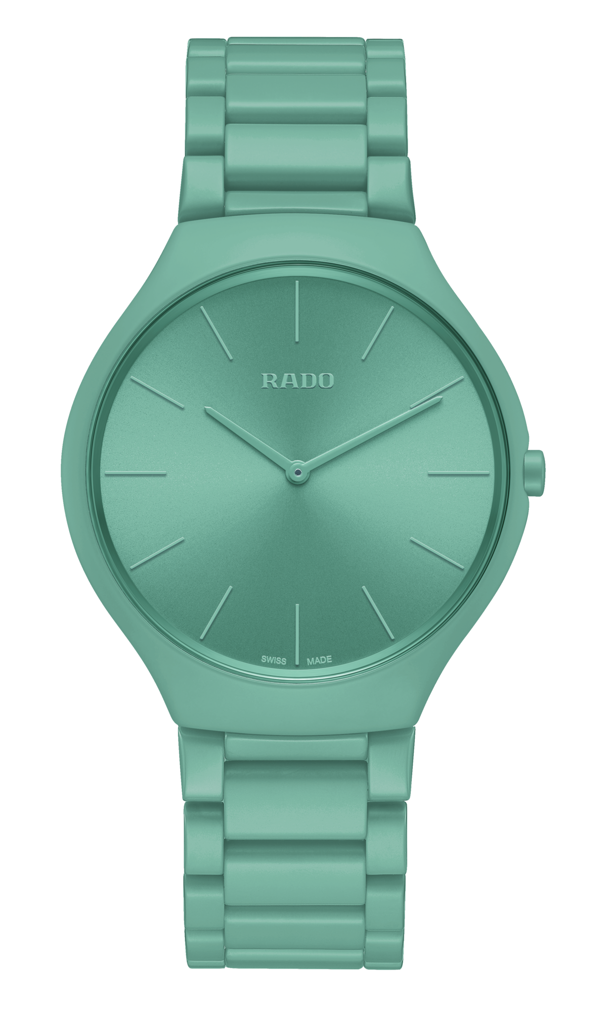 True Round Thinline Les Couleurs&trade; Le Corbusier Slightly greyed English green 32041