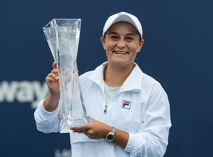 恭喜阿什莉&middot;巴蒂（Ashleigh Barty）！